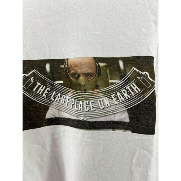 The Last Place on Earth Hannibal Lector Silence of Lambs Tee Mens Large - Picture 2 of 3